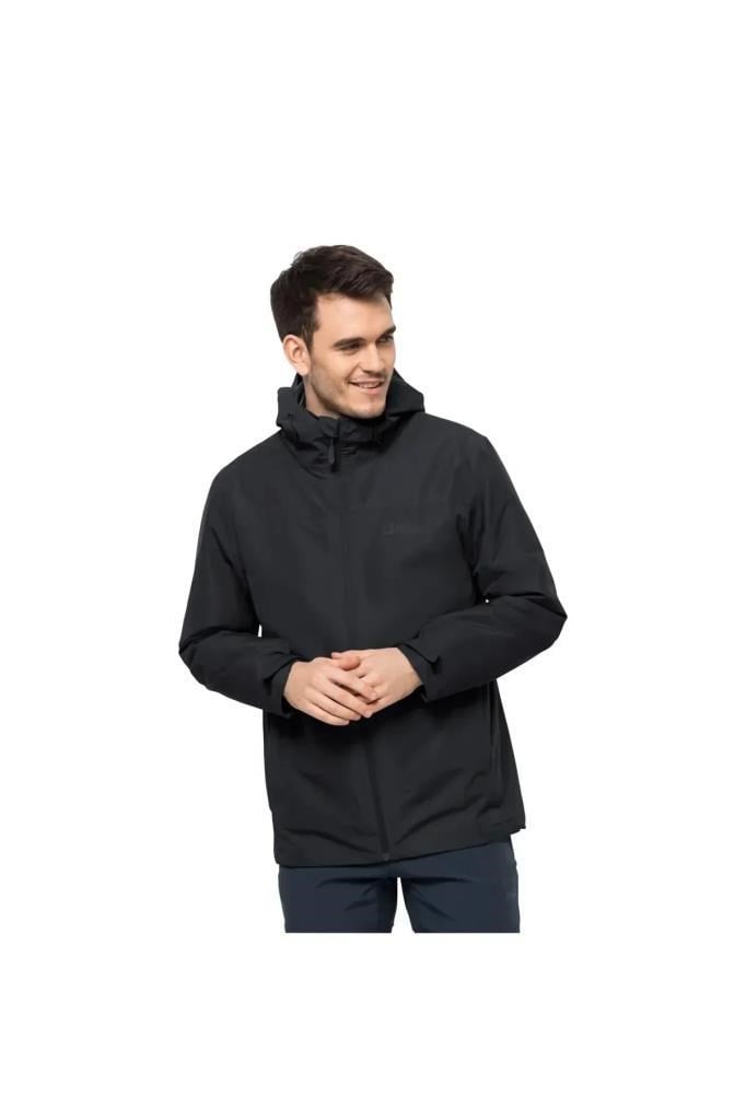 Jack Wolfskin TAUBENBERG 3IN1 JKT M 1115311 BLACK RKEK MONT