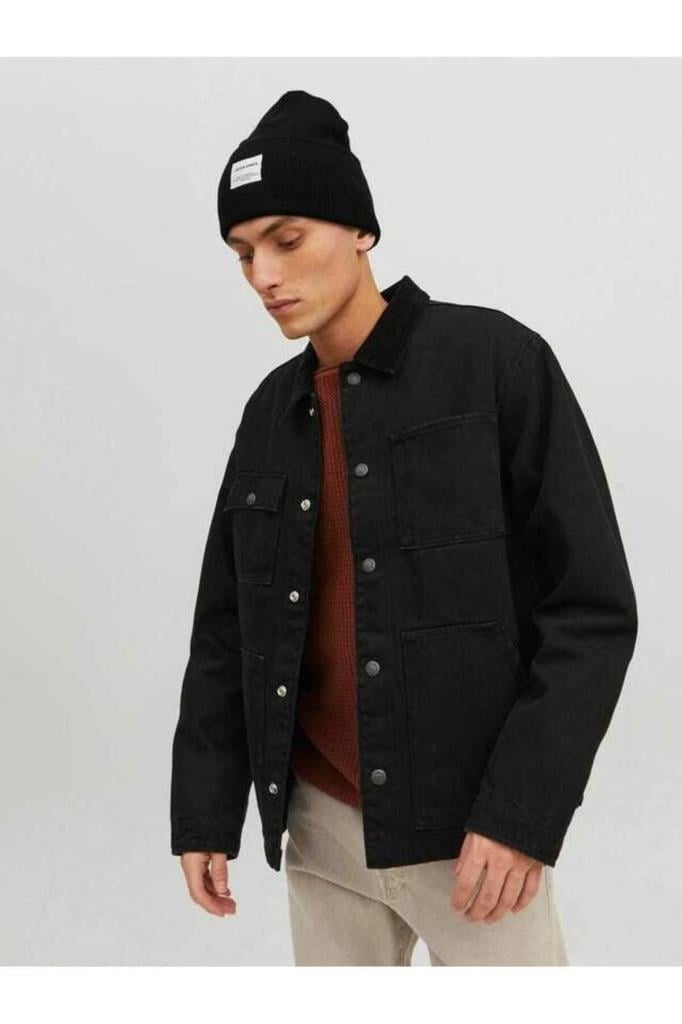 Jack&Jones 12092815 JACDNA BEANIE BLACK ERKEK BERE