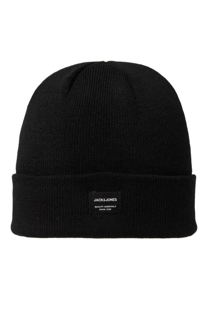 Jack&Jones 12092815 JACDNA BEANIE BLACK ERKEK BERE
