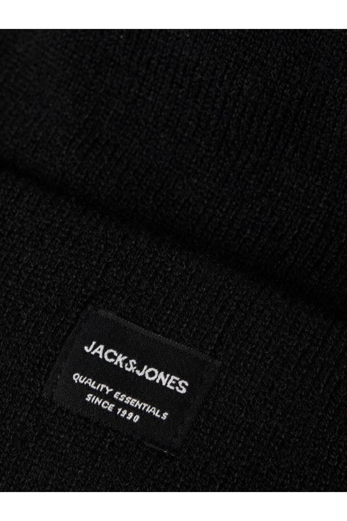 Jack&Jones 12092815 JACDNA BEANIE BLACK ERKEK BERE