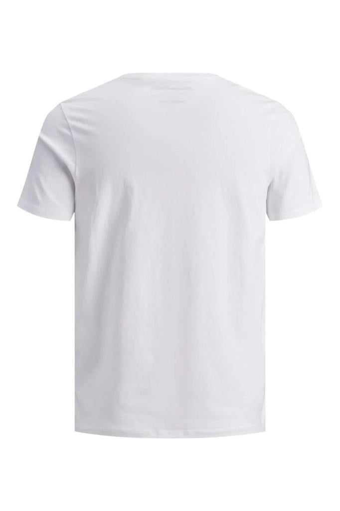 Jack&Jones 12156101 JJEORGANIC TEE SS O-NECK WHITE ERKEK T-SHİRT