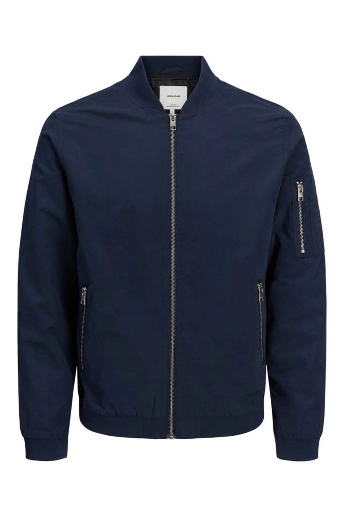 Jack&Jones 12165203 JJERUSH BOMBER NOOS NAVY BLAZER ERKEK CEKET