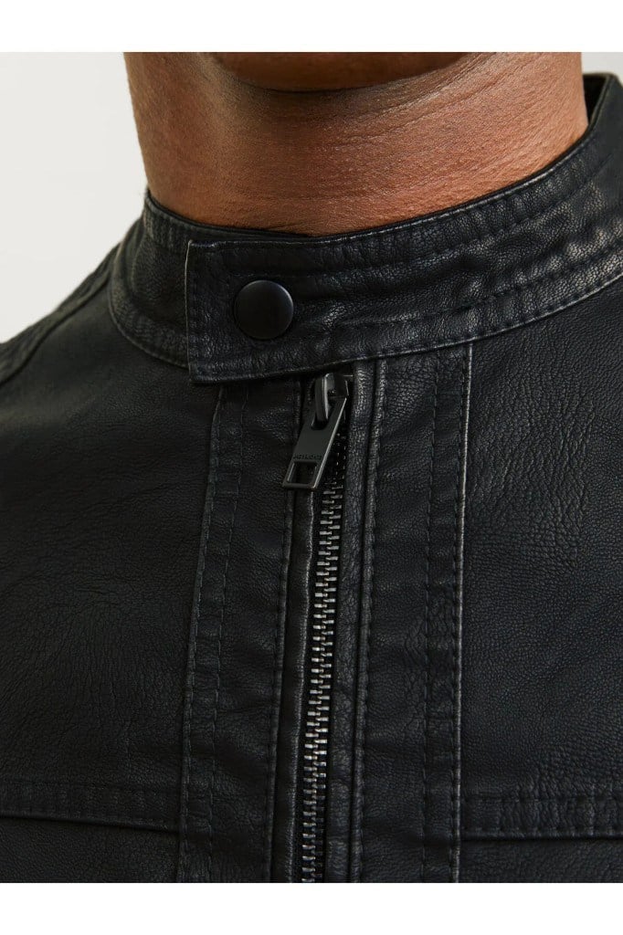 Jack&Jones 12182461 JJEWARNER JACKET NOOS BLACK ERKEK CEKET