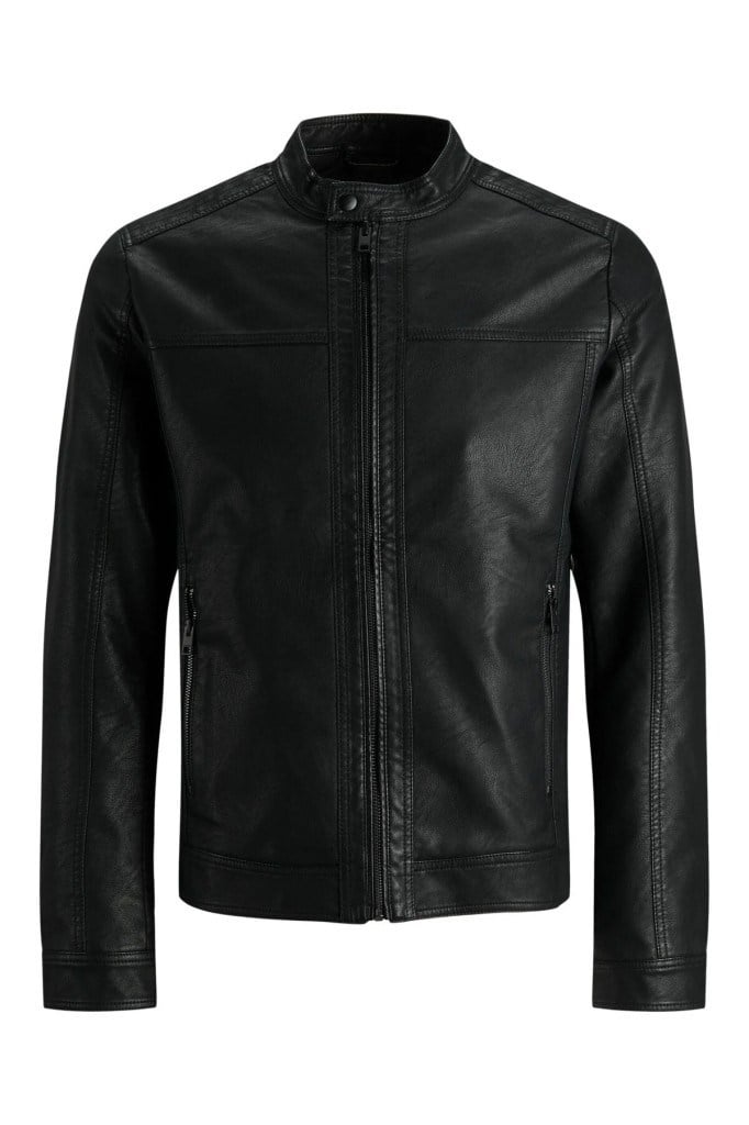 Jack&Jones 12182461 JJEWARNER JACKET NOOS BLACK ERKEK CEKET