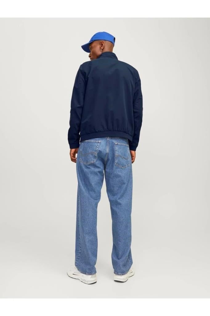 Jack&Jones 12204277 JJERUSH HARRINGTON BOMBER NAVY ERKEK MONT