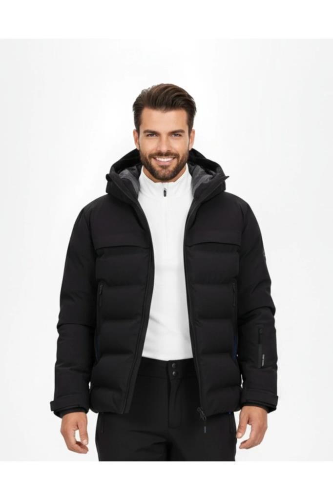 Jack&Jones 12225287 JCOTARWIN PUFFER MOONBEAM ERKEK MONT