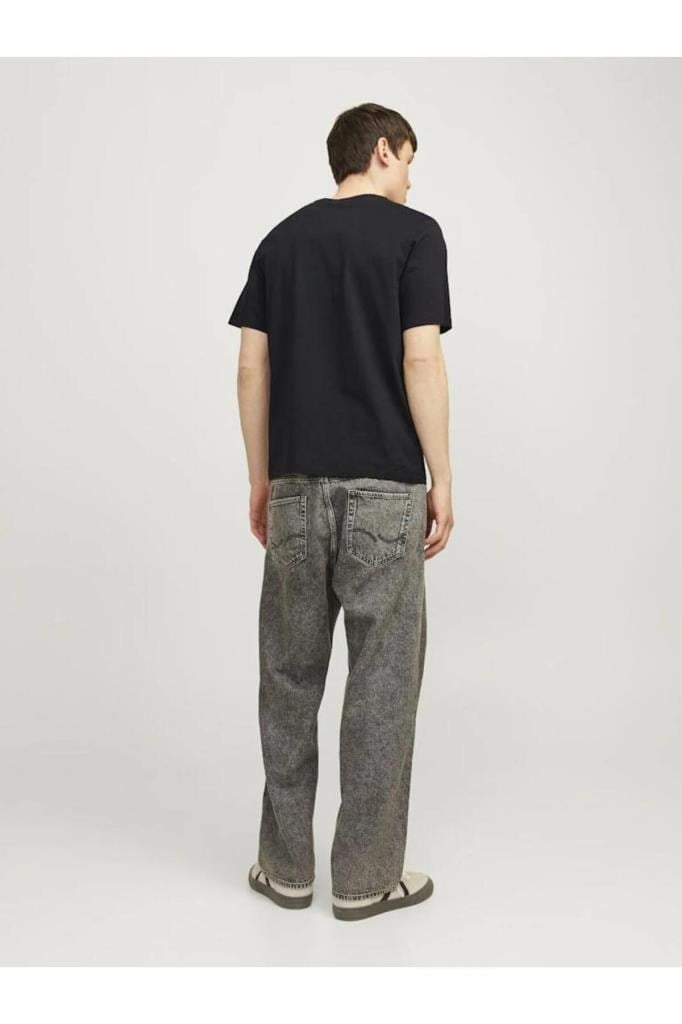 Jack&Jones 12233999 JJECORP LOGO TEE PLAY SS O-NECK BLACK ERKEK T-SHİRT