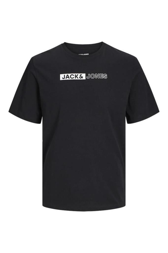 Jack&Jones 12233999 JJECORP LOGO TEE PLAY SS O-NECK BLACK ERKEK T-SHİRT
