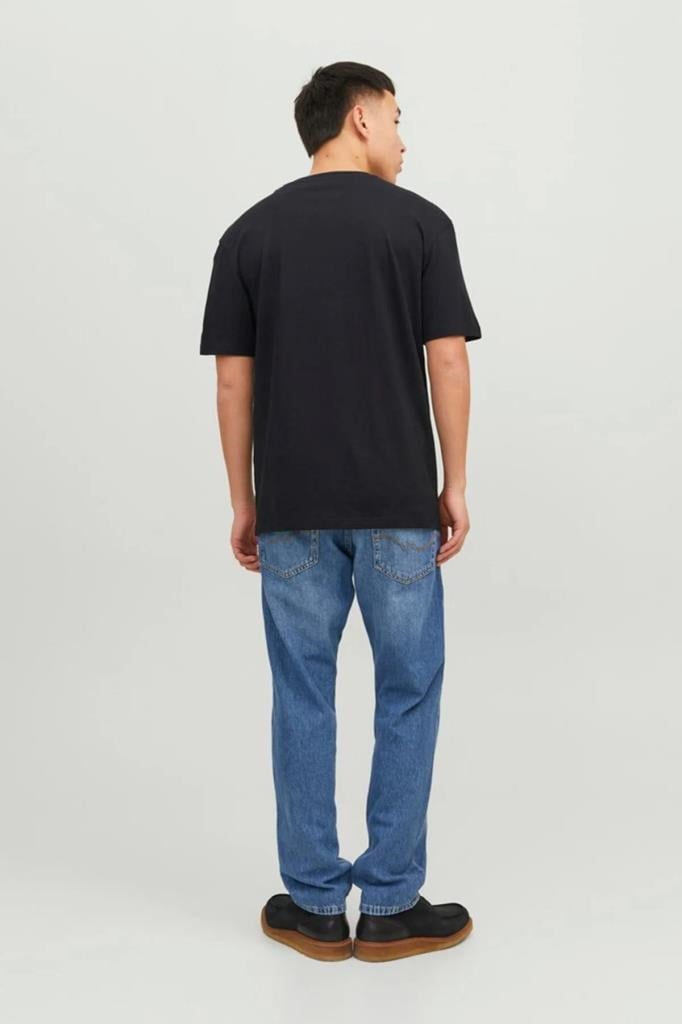 Jack&Jones 12234746 JJESTAR JJ TEE BLACK ERKEK T-SHİRT