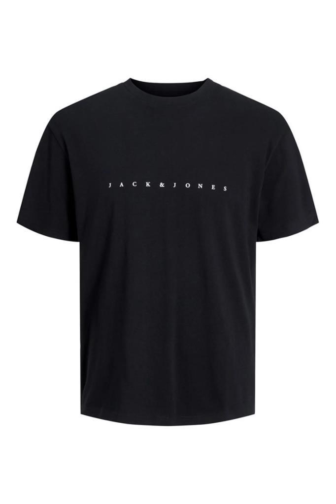 Jack&Jones 12234746 JJESTAR JJ TEE BLACK ERKEK T-SHİRT