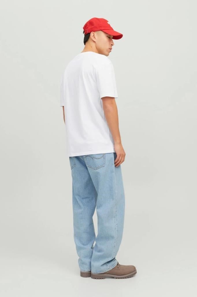 Jack&Jones 12234746 JJESTAR JJ TEE WHITE ERKEK T-SHİRT