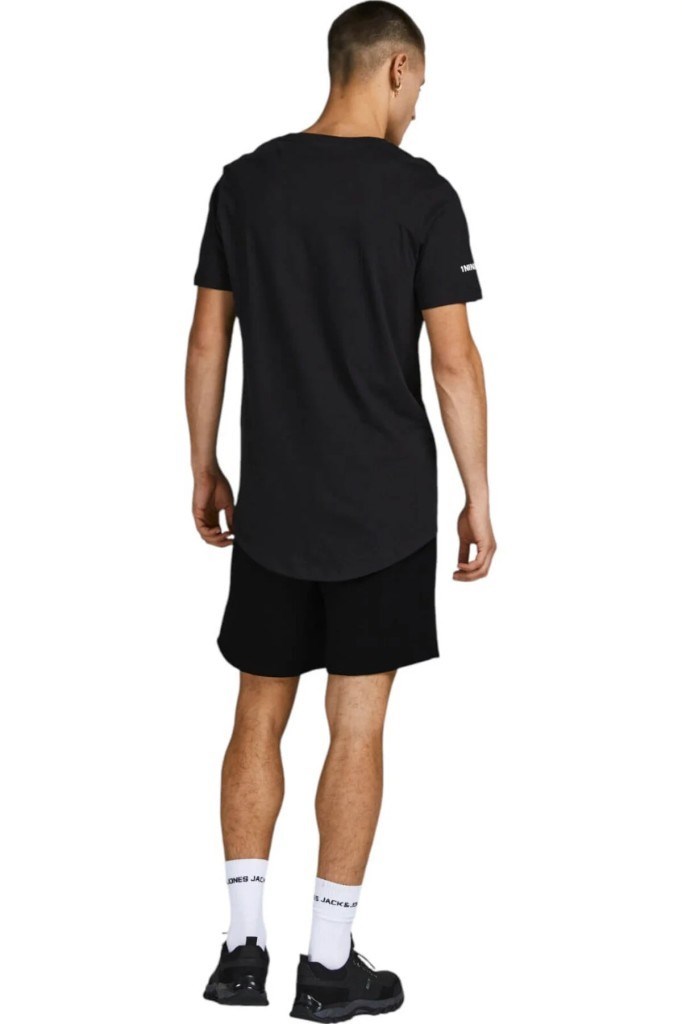 Jack&Jones 12249285 JPSTGORDON SWEAT SHORTS BLACK ERKEK ŞORT