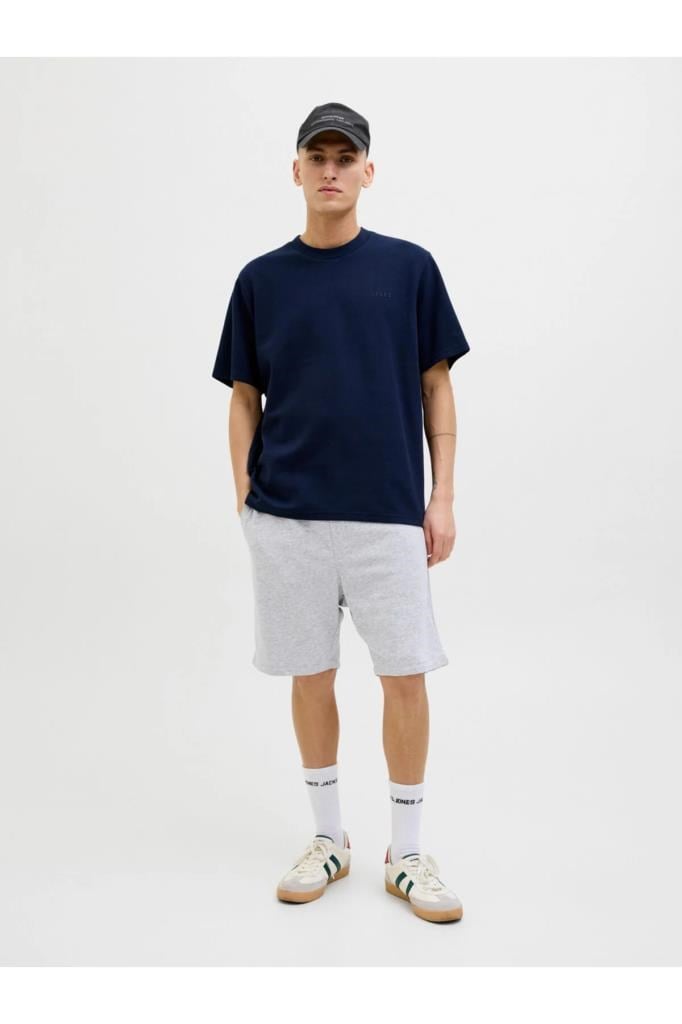 Jack&Jones 12249285 JPSTGORDON SWEAT SHORTS LIGHT GREY ERKEK ŞORT