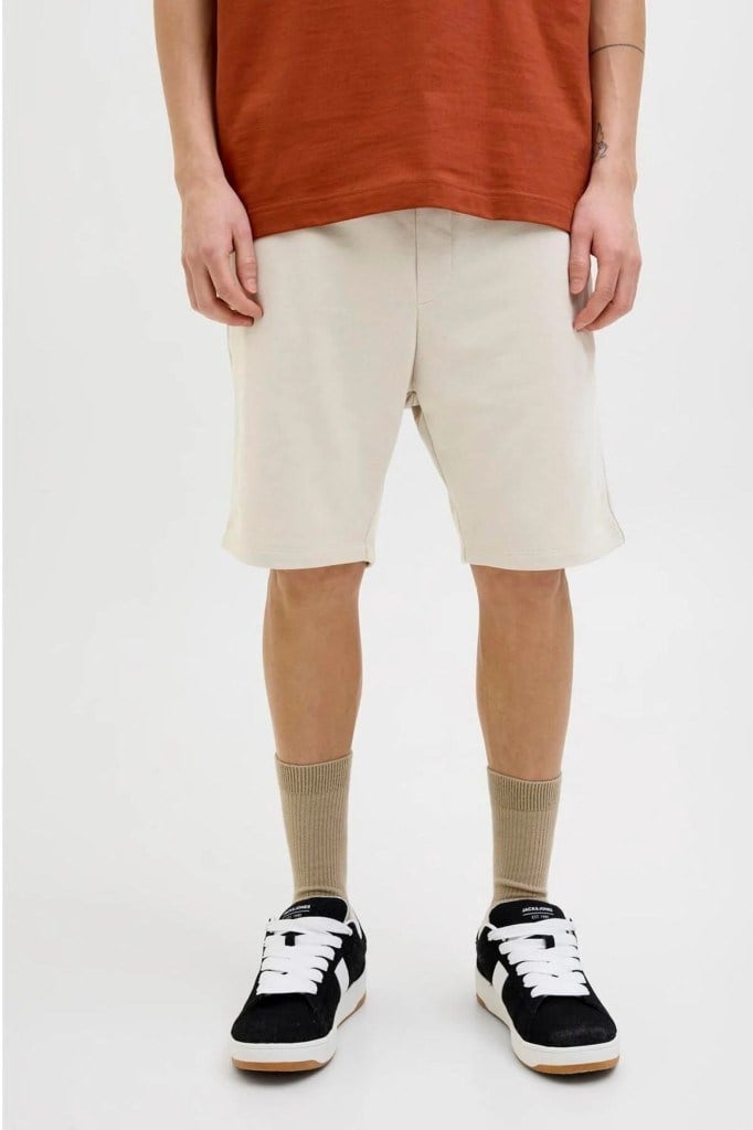 Jack&Jones 12249285 JPSTGORDON SWEAT SHORTS MOONBEAM ERKEK ŞORT