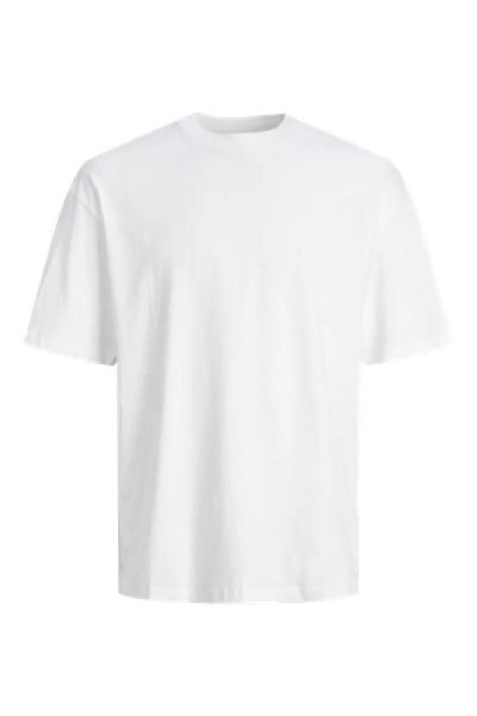 Jack&Jones 12249319 JJEBRADLEY TEE SS O-NECK WHITE ERKEK T-SHİRT