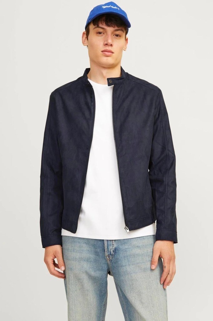 Jack&Jones 12261197 JJEDYLAN CLEAN JACKET JET BLACK ERKEK CEKET