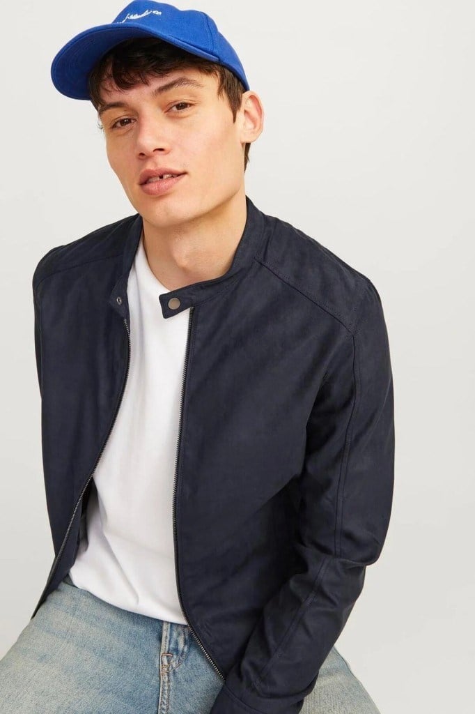 Jack&Jones 12261197 JJEDYLAN CLEAN JACKET JET BLACK ERKEK CEKET