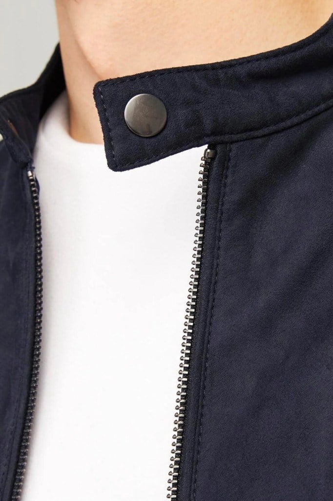 Jack&Jones 12261197 JJEDYLAN CLEAN JACKET JET BLACK ERKEK CEKET