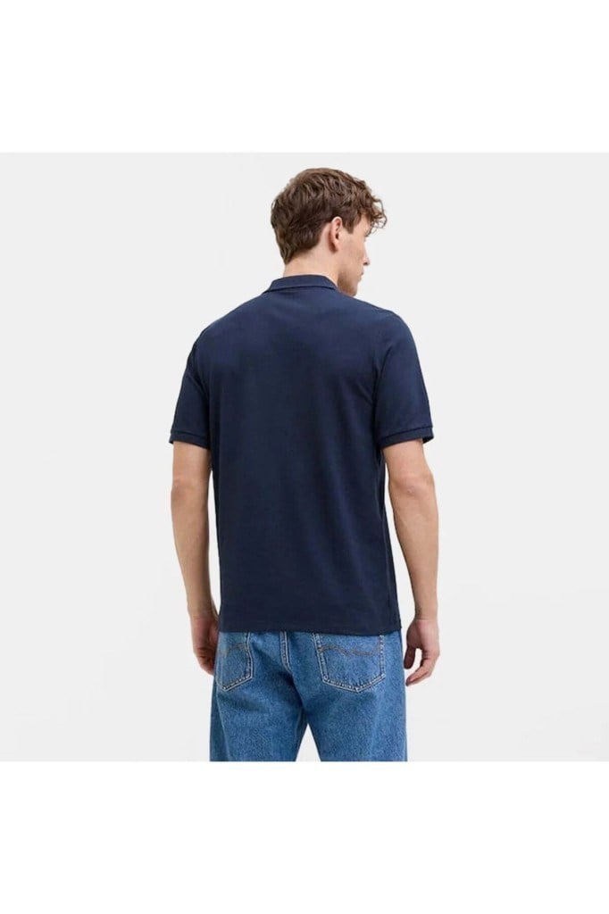 Jack&Jones 12270150 JJKANE POLO SS NAVY BLAZER POLO YAKA ERKEK T-SHİRT