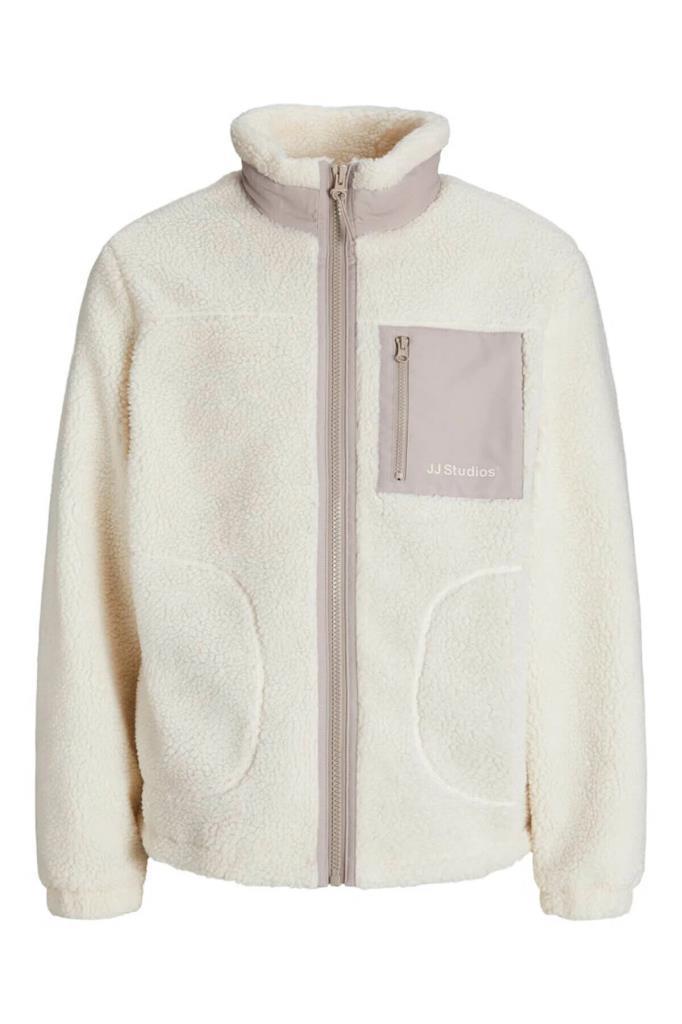 Jack&Jones 12278784 JJESOHO TEDDY JACKET ATMOSPHERE ERKEK MONT