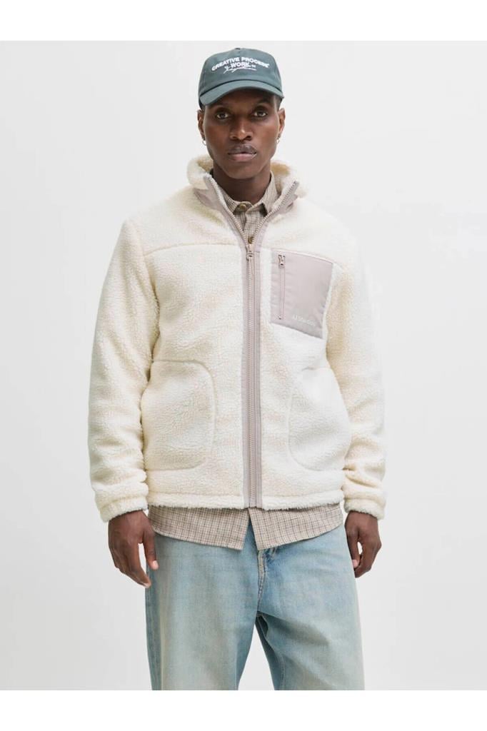 Jack&Jones 12278784 JJESOHO TEDDY JACKET ATMOSPHERE ERKEK MONT