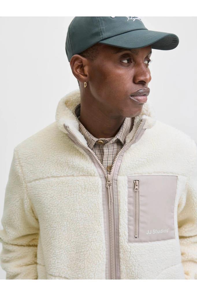 Jack&Jones 12278784 JJESOHO TEDDY JACKET ATMOSPHERE ERKEK MONT