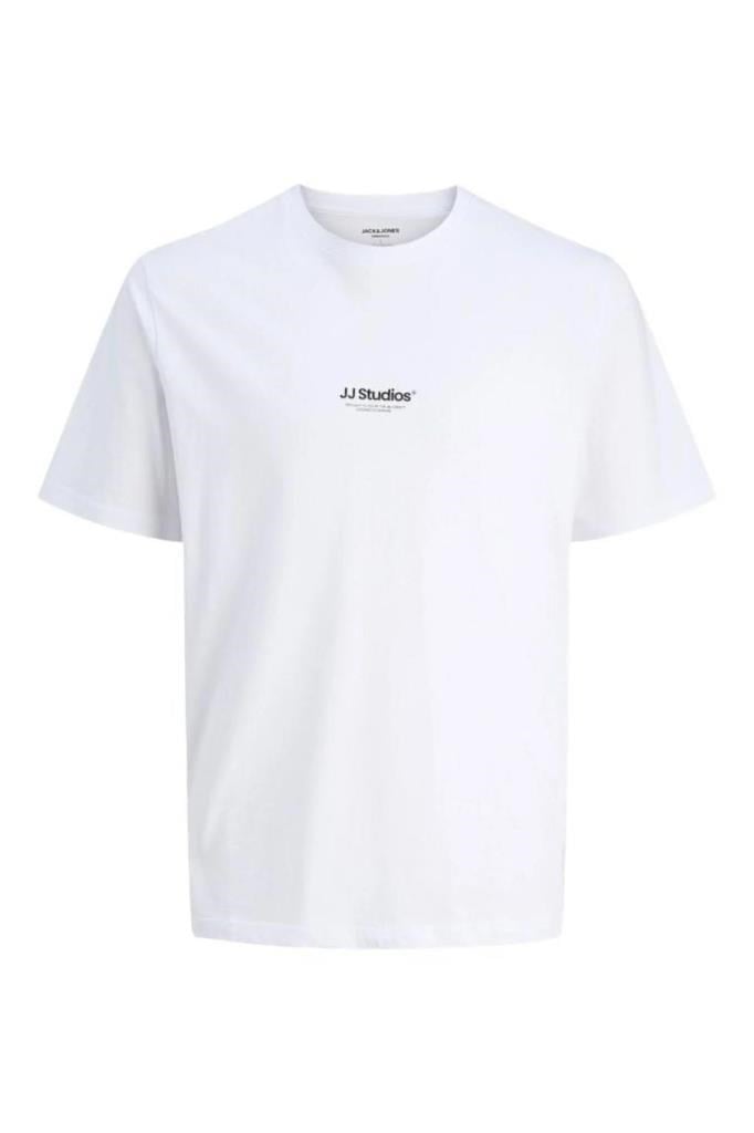 Jack&Jones 12278787 JJESOHO TEE SS CREW NECK WHITE ERKEK T-SHİRT