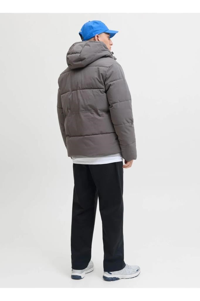 Jack&Jones 12278792 JJEOWEN PUFFER SN CASTLEROCK ERKEK MONT