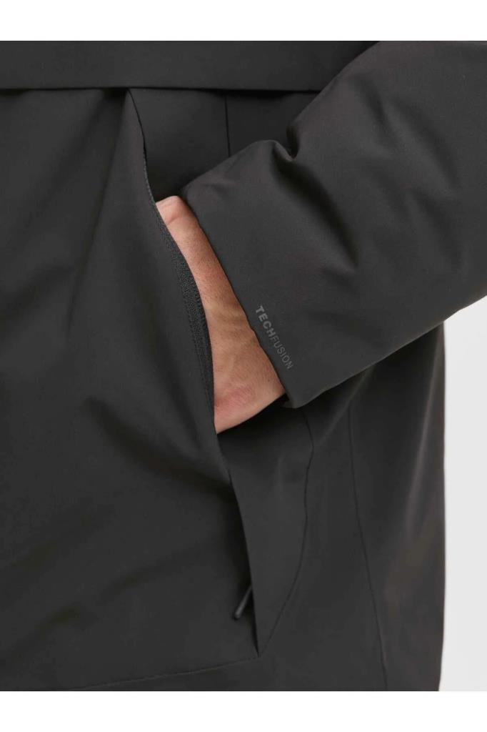 Jack&Jones 12280905 JPRCCMOON JACKET BLACK ERKEK MONT