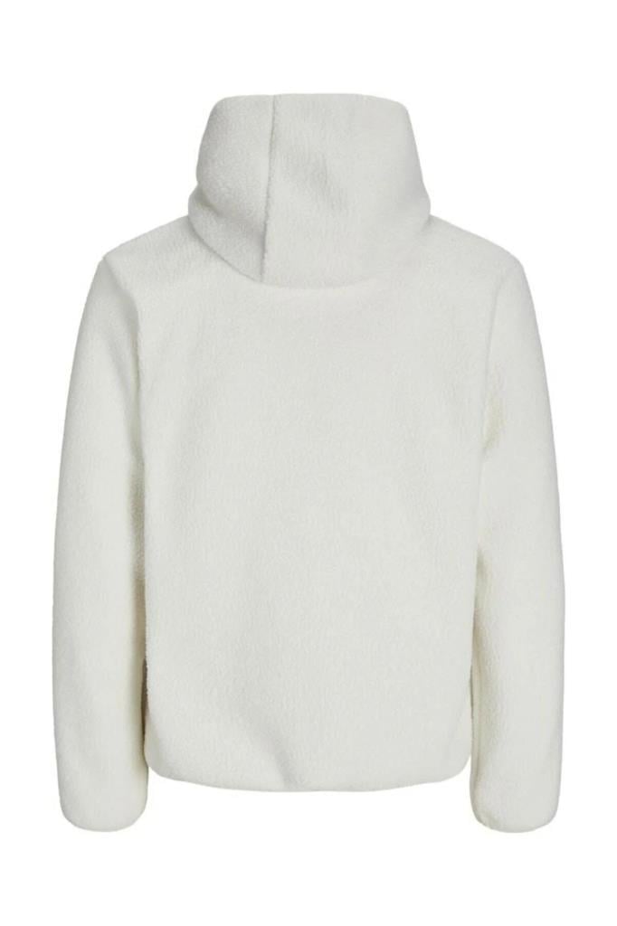 Jack&Jones 12282871 JCOGRID FLEECE SWEAT CLOUD DANCER ERKEK SWEATSHİRT