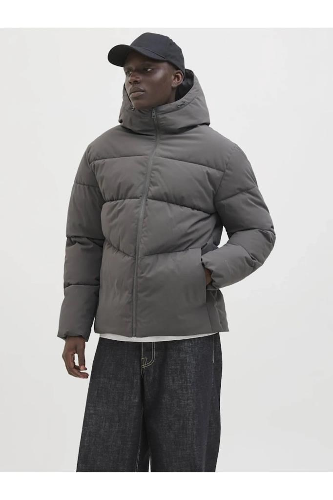 Jack&Jones 12283517 JJGLOBAL PUFFER JACKET CASTLEROCK ERKEK MONT