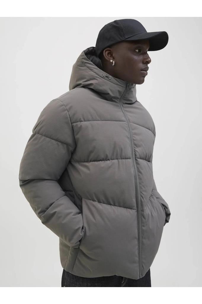 Jack&Jones 12283517 JJGLOBAL PUFFER JACKET CASTLEROCK ERKEK MONT