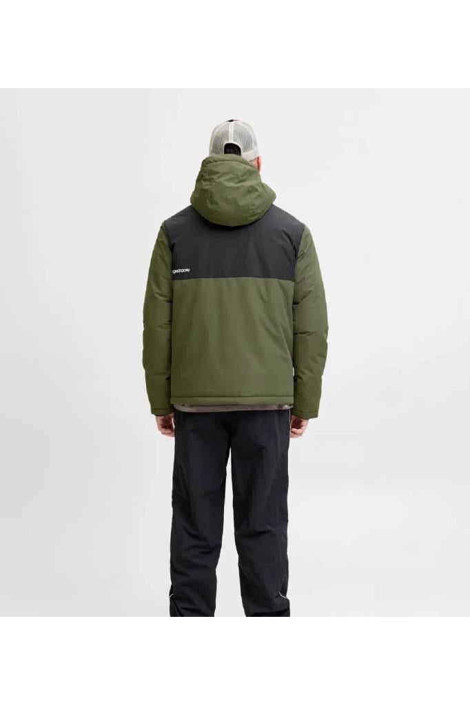 Jack&Jones 12285586 JCOUNION LIGHT PADDED GRAPE LEAF ERKEK MONT