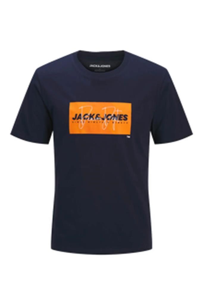 Jack&Jones 12288113 JJBRANDON TEE SS CREW NAVY BLAZER ERKEK T-SHİRT