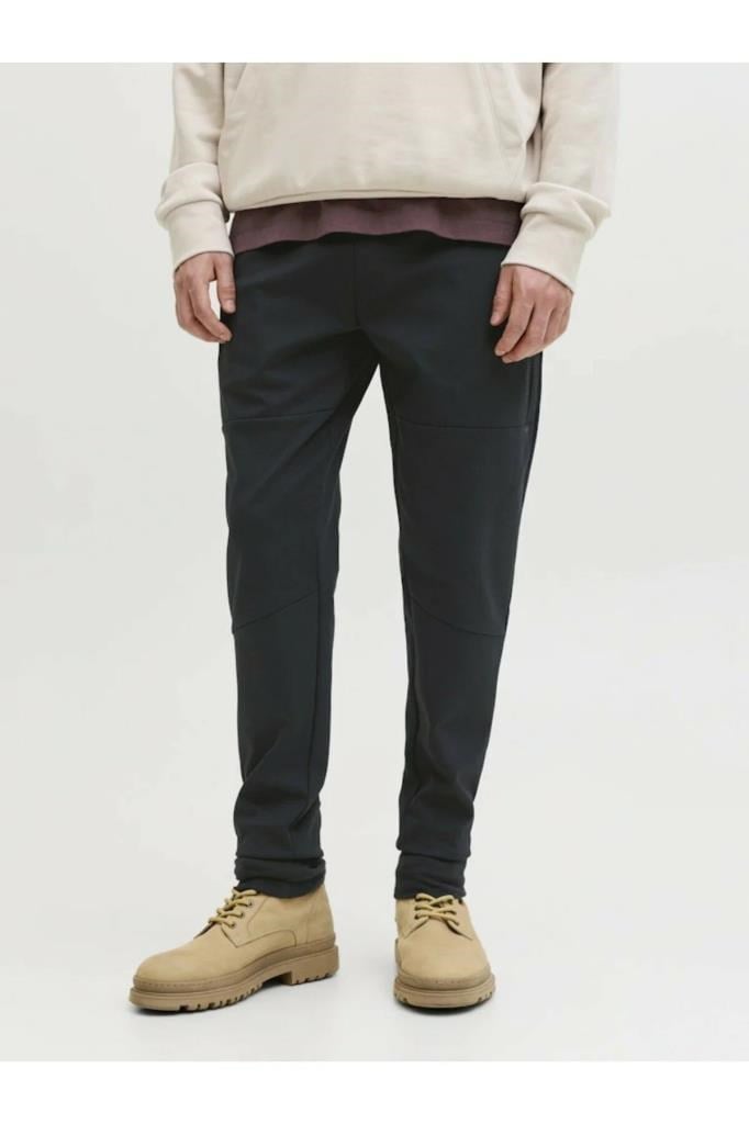 Jack&Jones 12288623 JPSTGORDON BASE SWEAT PANTS SN BLACK ERKEK EŞOFMAN ALTI