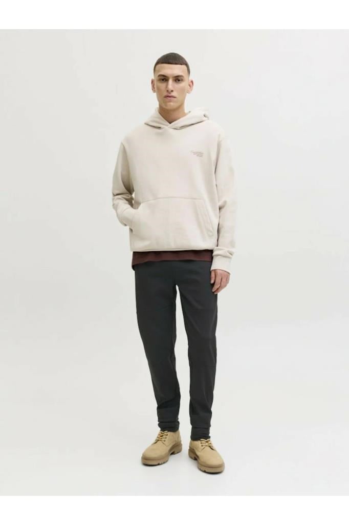 Jack&Jones 12288623 JPSTGORDON BASE SWEAT PANTS SN BLACK ERKEK EŞOFMAN ALTI
