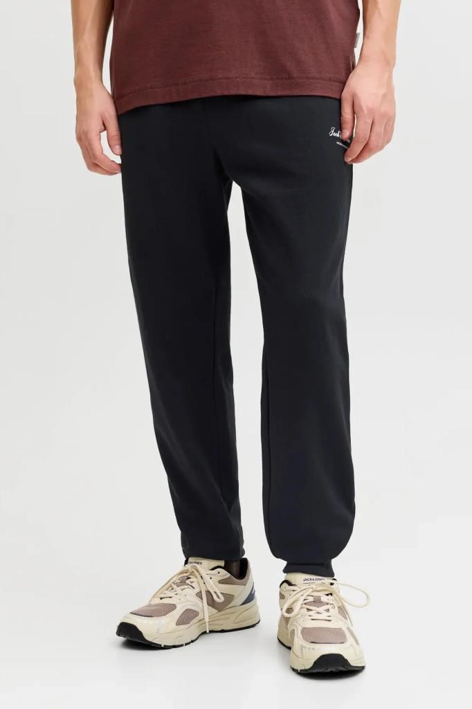 Jack&Jones 12288641 JPSTGORDON SWEAT PANTS BLACK ERKEK EŞOFMAN ALTI