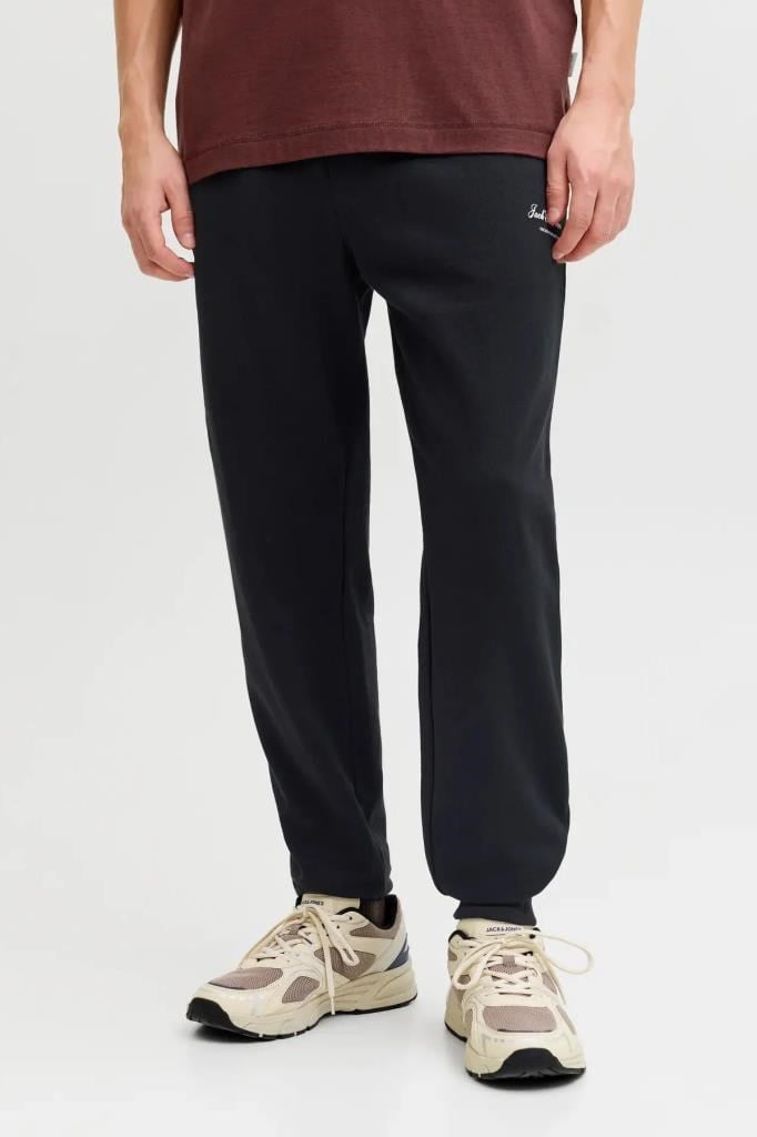 Jack&Jones 12288641 JPSTGORDON SWEAT PANTS BLACK ERKEK EŞOFMAN ALTI