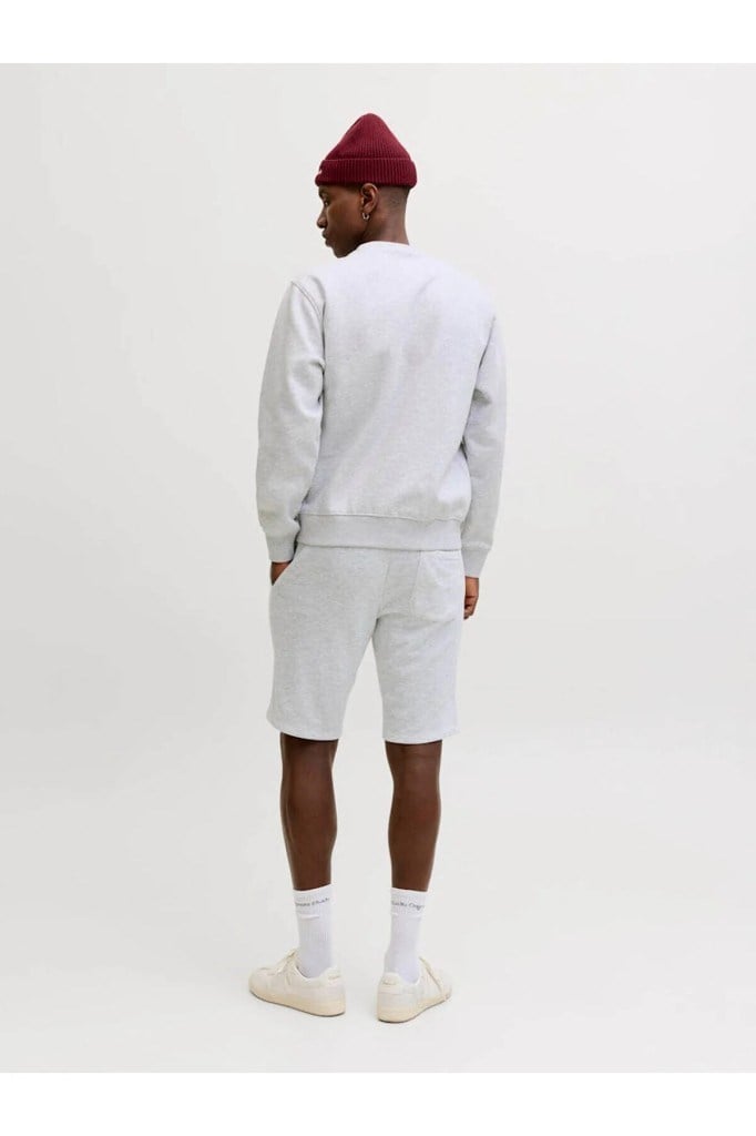 Jack&Jones 12292136 JPSTGORDON BRANDON SWEAT SHORTS WHITE ERKEK ŞORT