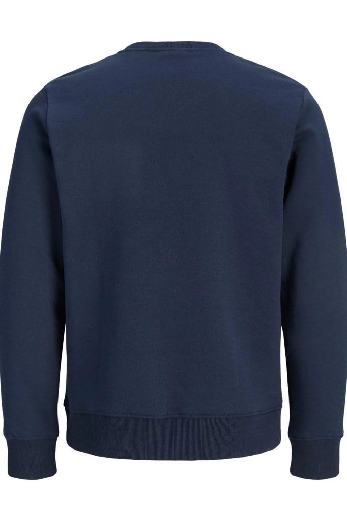 Jack&Jones 12298426 JJRUSH SWEAT CREW NECK SN NAVY BLAZER ERKEK SWEATSHİRT
