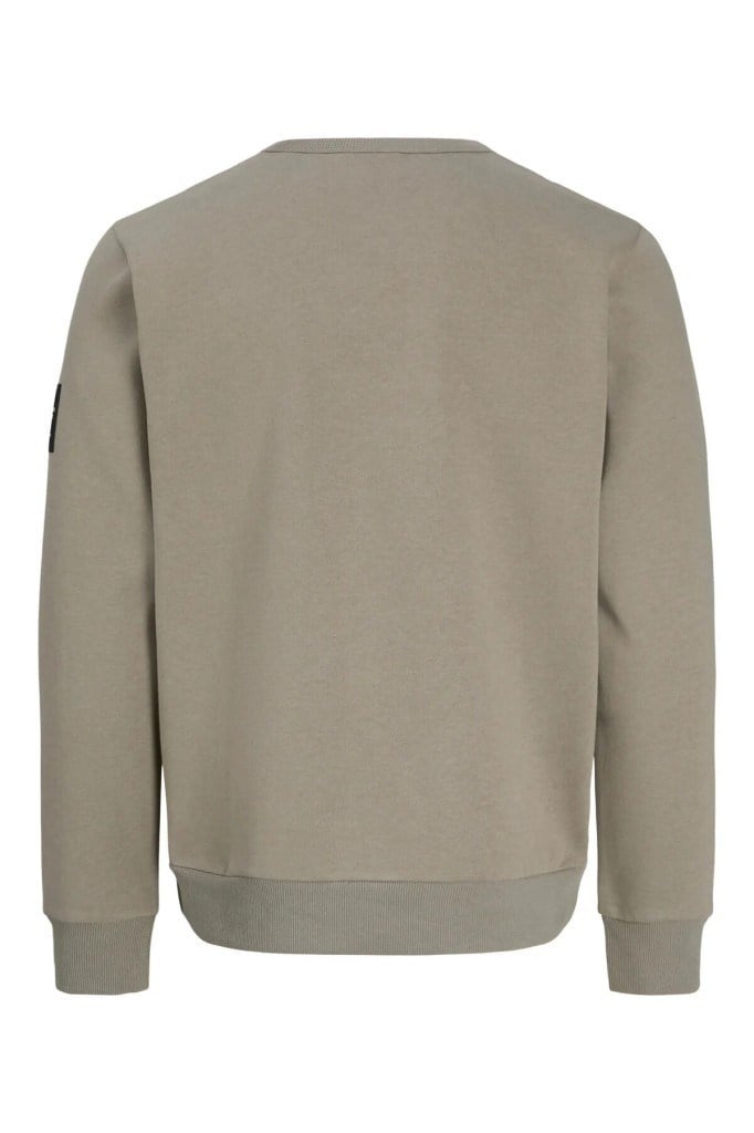 Jack&Jones 12298440 JJCLEVELAND SWEAT CREWNECK VETIVER ERKEK SWEATSHİRT