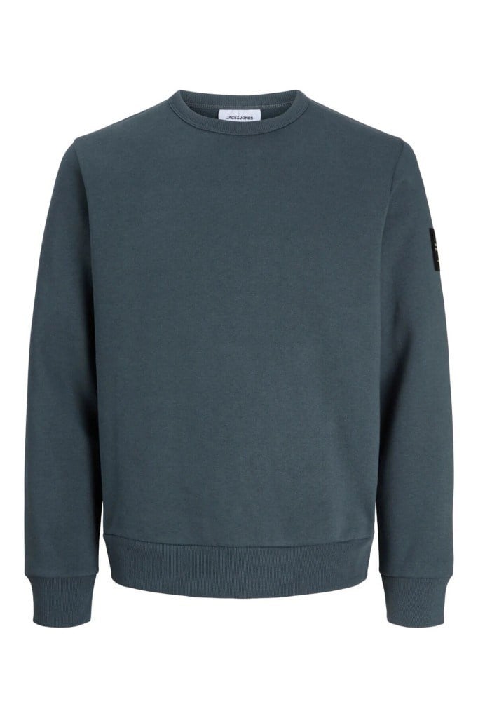 Jack&Jones 12298440 JJCLEVELAND SWEAT CREWNECK TURBULENCE ERKEK SWEATSHİRT