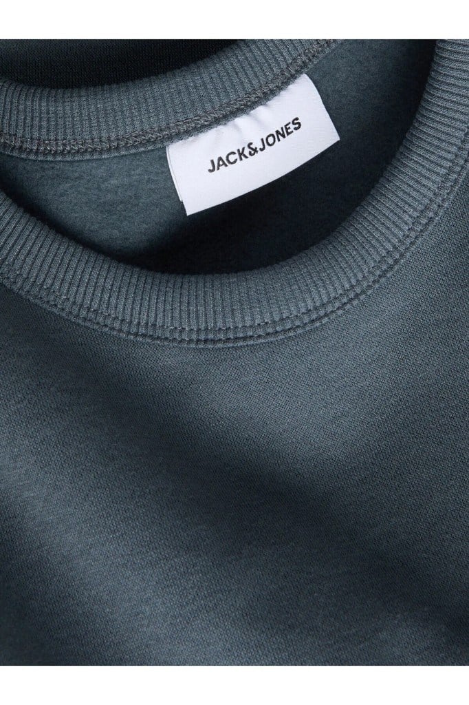 Jack&Jones 12298440 JJCLEVELAND SWEAT CREWNECK TURBULENCE ERKEK SWEATSHİRT