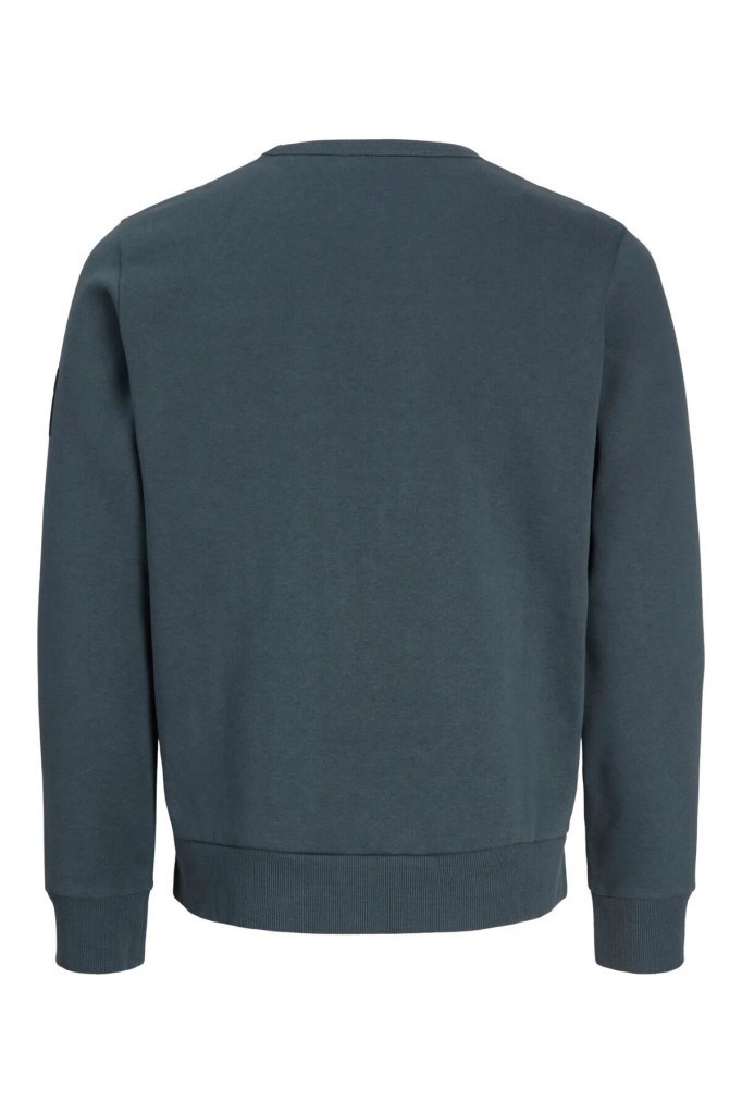 Jack&Jones 12298440 JJCLEVELAND SWEAT CREWNECK TURBULENCE ERKEK SWEATSHİRT