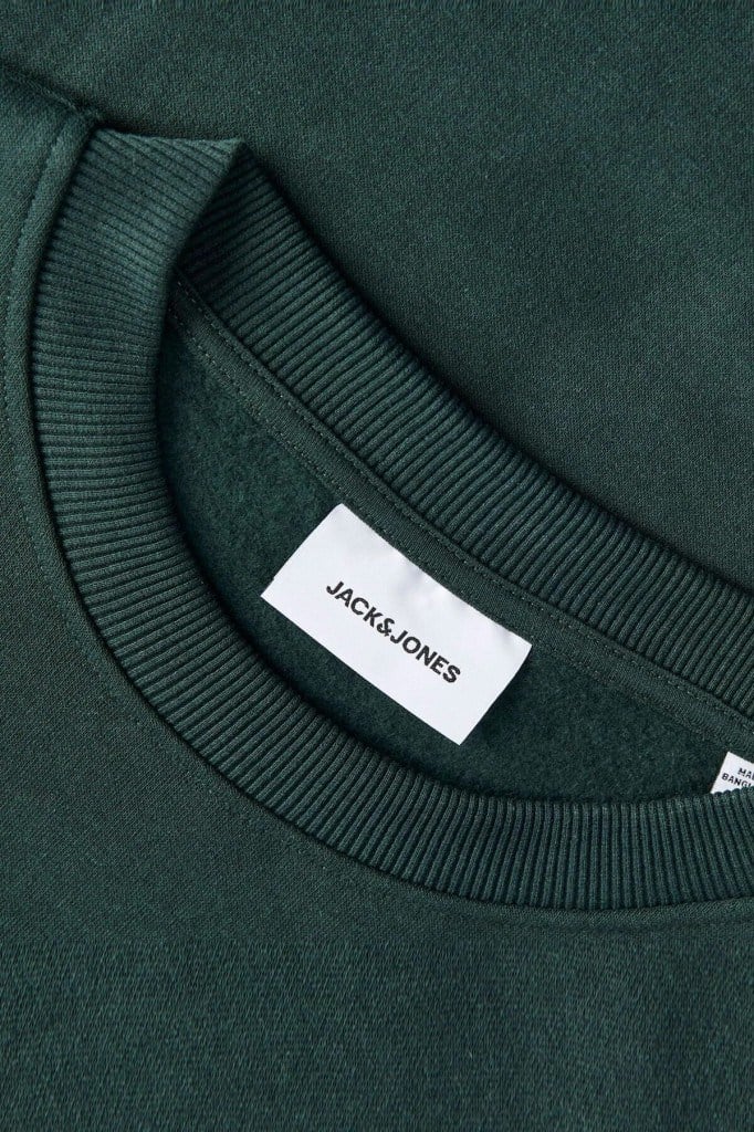 Jack&Jones 12298492 JJAERO SWEAT CREW NECK SCARAB ERKEK SWEATSHİRT
