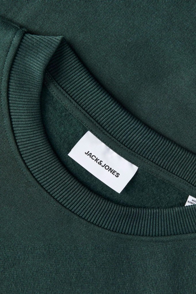 Jack&Jones 12298492 JJAERO SWEAT CREW NECK SCARAB ERKEK SWEATSHİRT