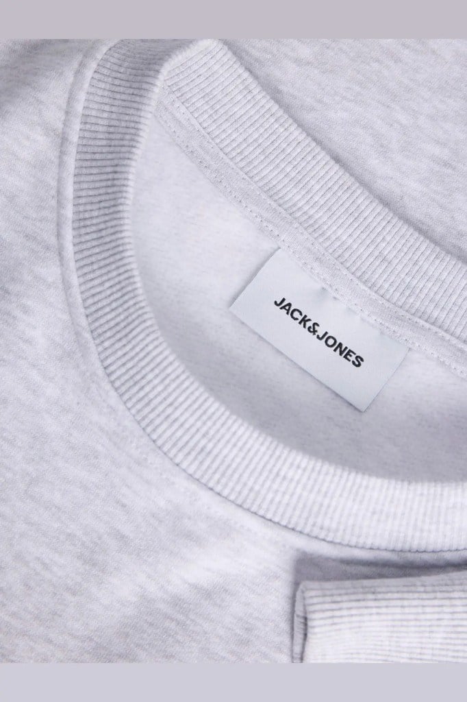 Jack&Jones 12298492 JJAERO SWEAT CREW NECK WHITE ERKEK SWEATSHİRT