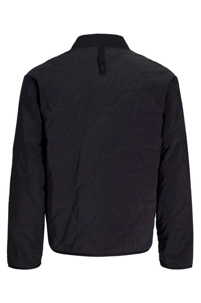 Jack&Jones 12298748 JJAXEL LINER JACKET BLACK ERKEK MONT