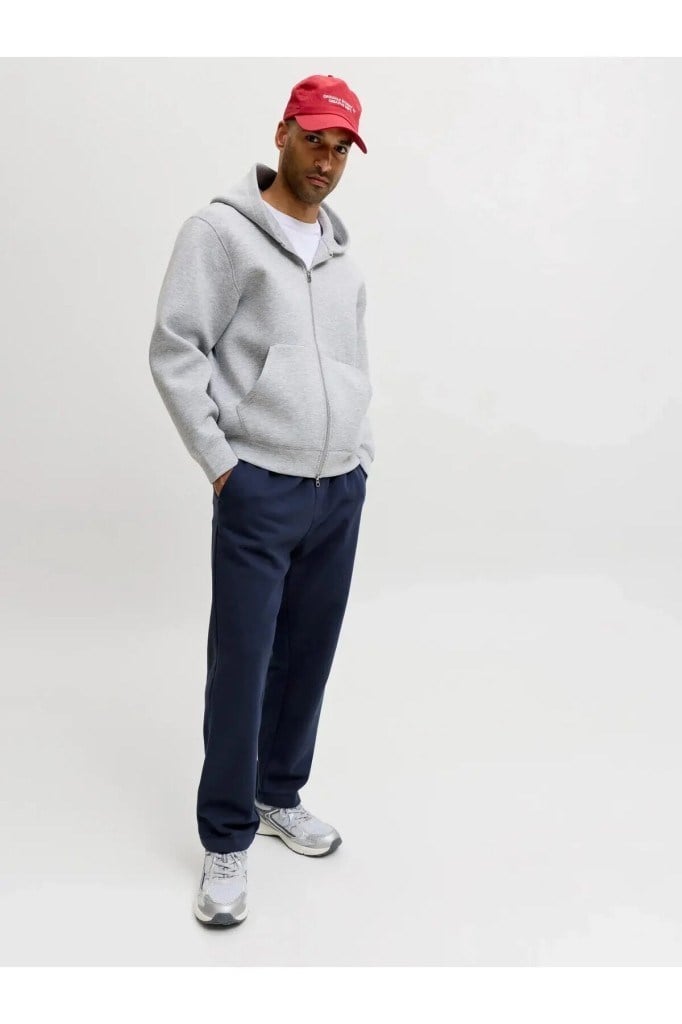 Jack&Jones 12299120 JPSTKANE BUSTER SWEAT PANTS BTS NAVY ERKEK EŞOFMAN ALTI