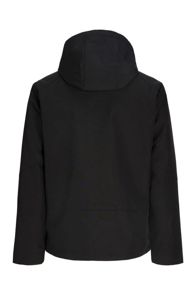 Jack&Jones 12299822 JCOCLUB DULL WINDBREAKER BLACK ERKEK CEKET